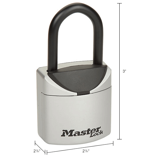 Master Lock® No. 5406D Compact Portable 3-Digit Combination Keylock Box ...