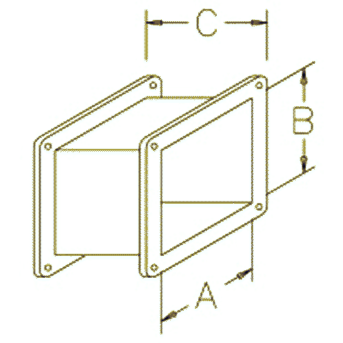 Hoffman F88WN3, Nipple, 8.00x8.00x3.00, Steel/Gray