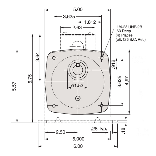 Electric Gear Motors | DC Parallel Motors | Leeson M1135111.00, 1/4 HP