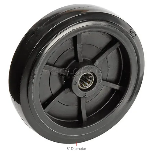 Replacement 13 Rubber Wheel for Global Industrial® Universal Spreader  640788
