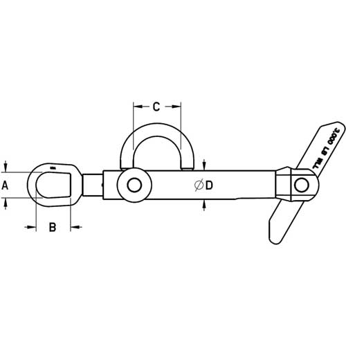 M&W Reel Lifter / Turner 3000 Lb. Capacity