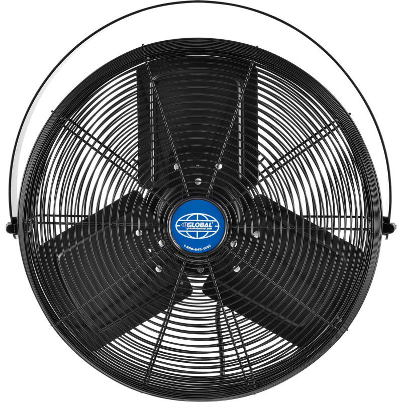 1//15 HP 120V 12 Outdoor Rated Workstation Fan with Yoke Mount