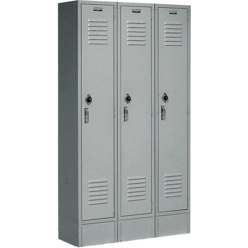Safco Double Tier Locker Gray