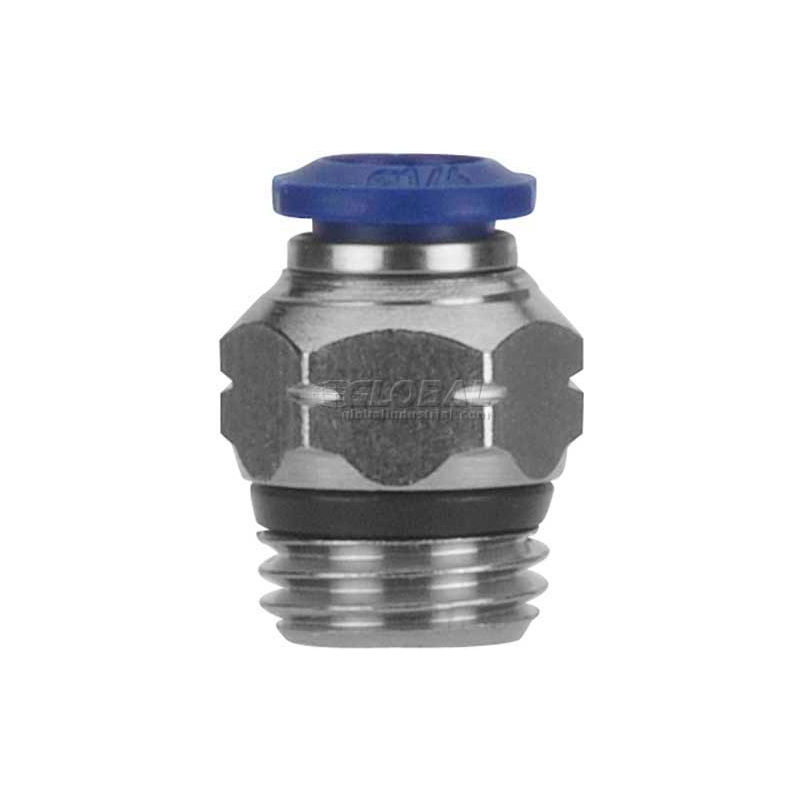 55222-12-1//4 Pack Of 4 Composite Body Thread Pkg Qty 3 12mm Tube x 1//4 Swift-Fit Univ AIGNEP Swivel Run Tee