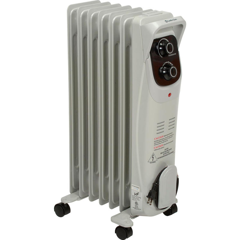 LARGE ULTRAMAX Oil Filled Radiator 9 Fin 2000W Electric Heater With Thermostat
