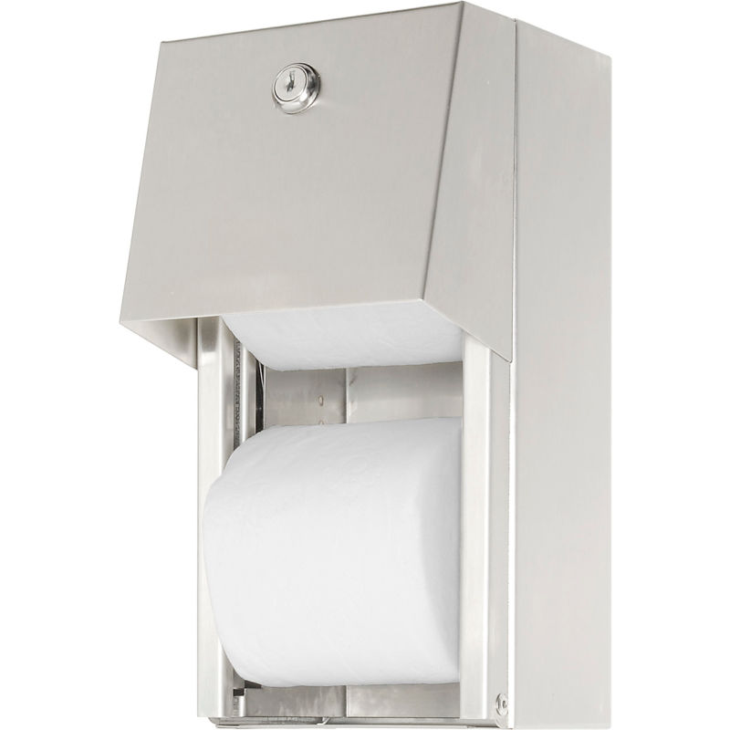 Bobrick Cubicle Collection Toilet Tissue Dispenser & Utility Shelf B-540