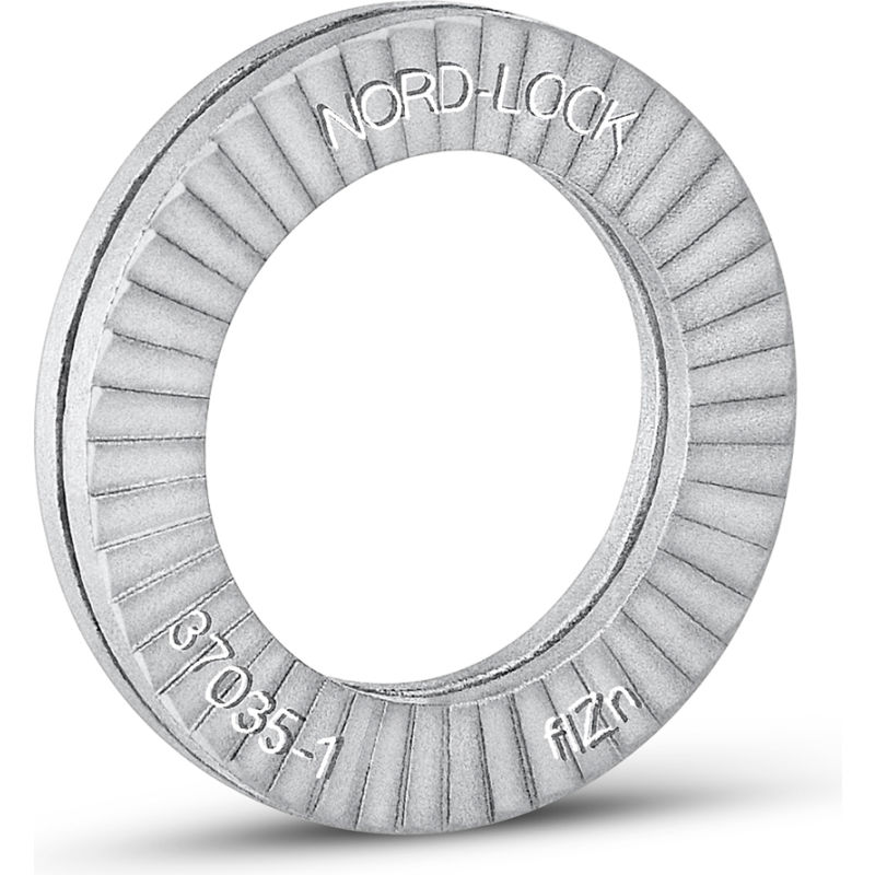 Carbon Steel - Large O.D 5//8 Zinc Pack of 5 M16 - Pkg of 4, Nord-Lock 1537 Wedge Locking Washer 1537