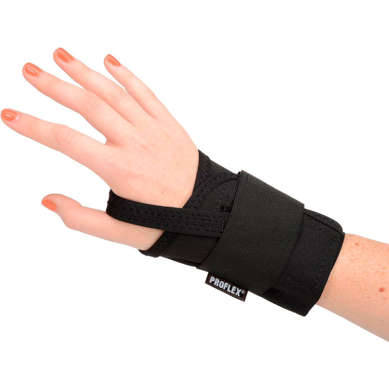 M New  Ergodyne  Single Strap Wrist Support Black 