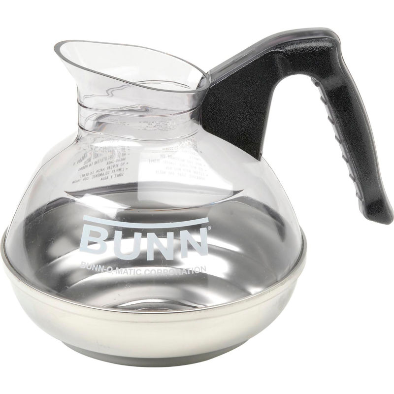 Coffee Decanter, Stainless Steel Bottom 