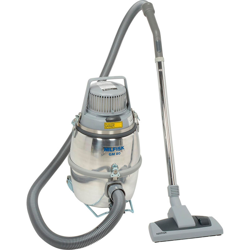 Nilfisk GM80 HEPA Vacuum - 3-1/4 Gallon Cap. | B476599 -  GLOBALindustrial.com