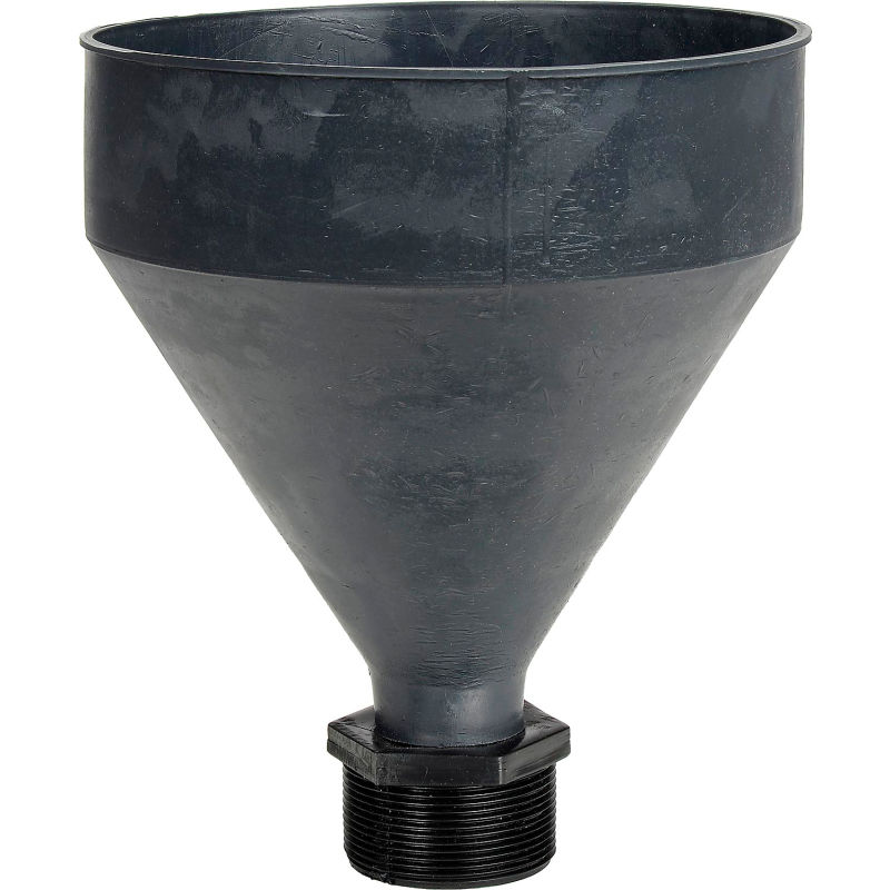 3 Qt Drum Funnel with Hinged Lid and 2 Bung 