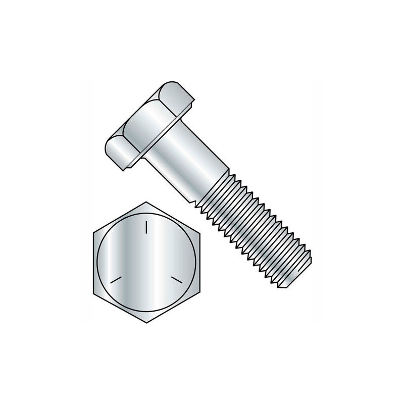 Qty 25 316 Stainless Steel Hex Cap Screw Bolt FT UNC 1/4-20 x 5/8 