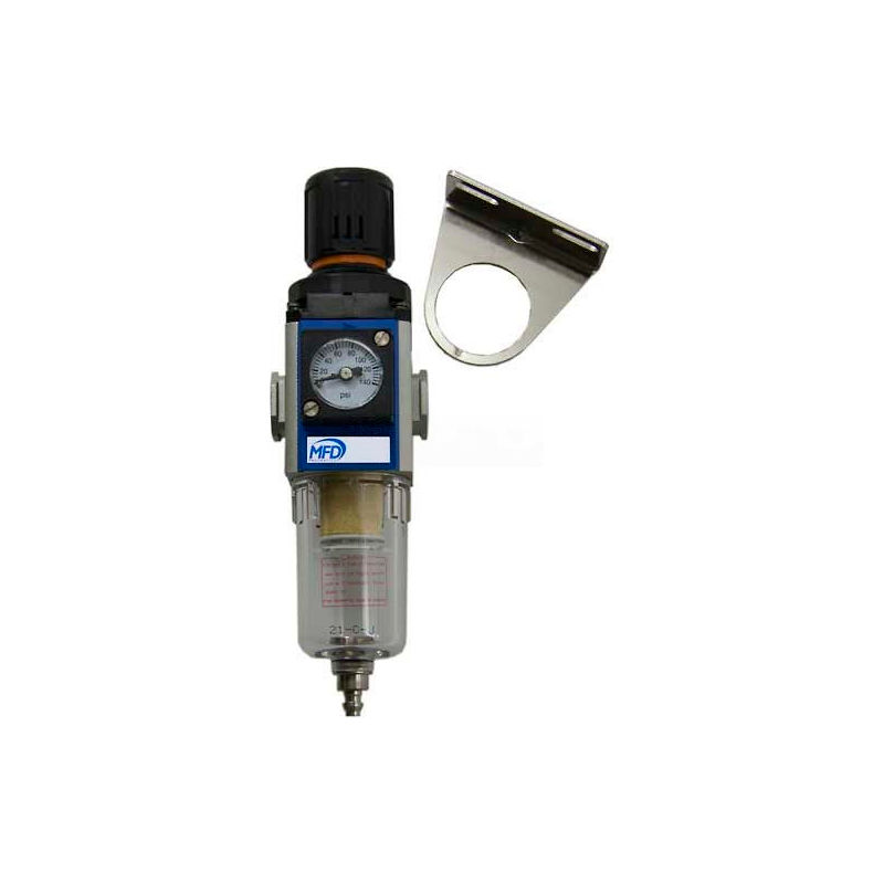 Polycarbonate Bowl W/Metal Bowl Guard Bimba-Mead FRL Combination MGFC300-10 Auto Drain 3/8 NPT Polycarbonate Bowl W/Metal Bowl Guard Bimba-Mead FRL Combination MGFC300-10 Auto Drain 3/8 NPT