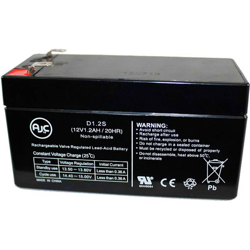 Portalac PE12V12R 12V 12Ah VRLA Lead Acid Replacement Yuasa Battery