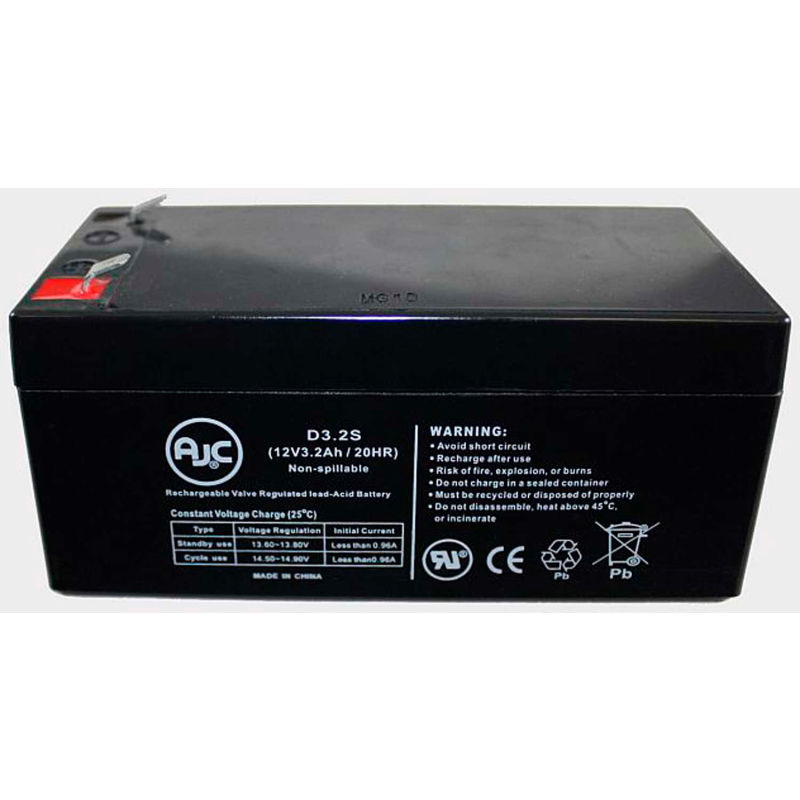 This is an AJC Brand Replacement Sonnenschein A512/3.5S 12V 3.2Ah Emergency Light Battery