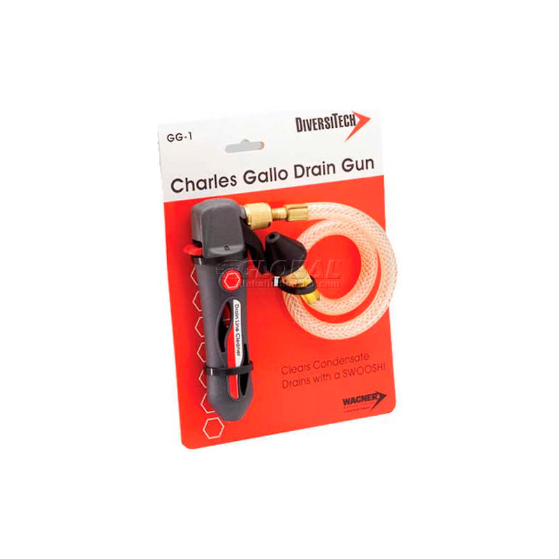 Charles Gallo Drain Gun C02 CO2 CARTRIDGE REFILL 6 PACK TO BLOWOUT DRAIN LINES 
