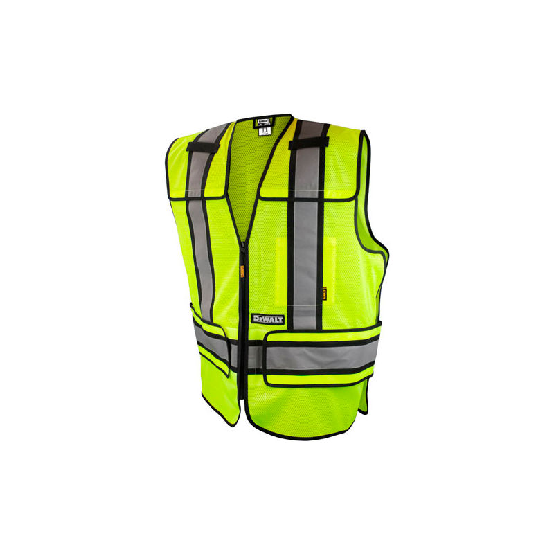 DEWALT DSV421-XL/3X Class 2 Adjustable Breakaway Vest Large Radians Inc. DEWALT DSV421-XL/3X Class 2 Adjustable Breakaway Vest Large Radians Inc.