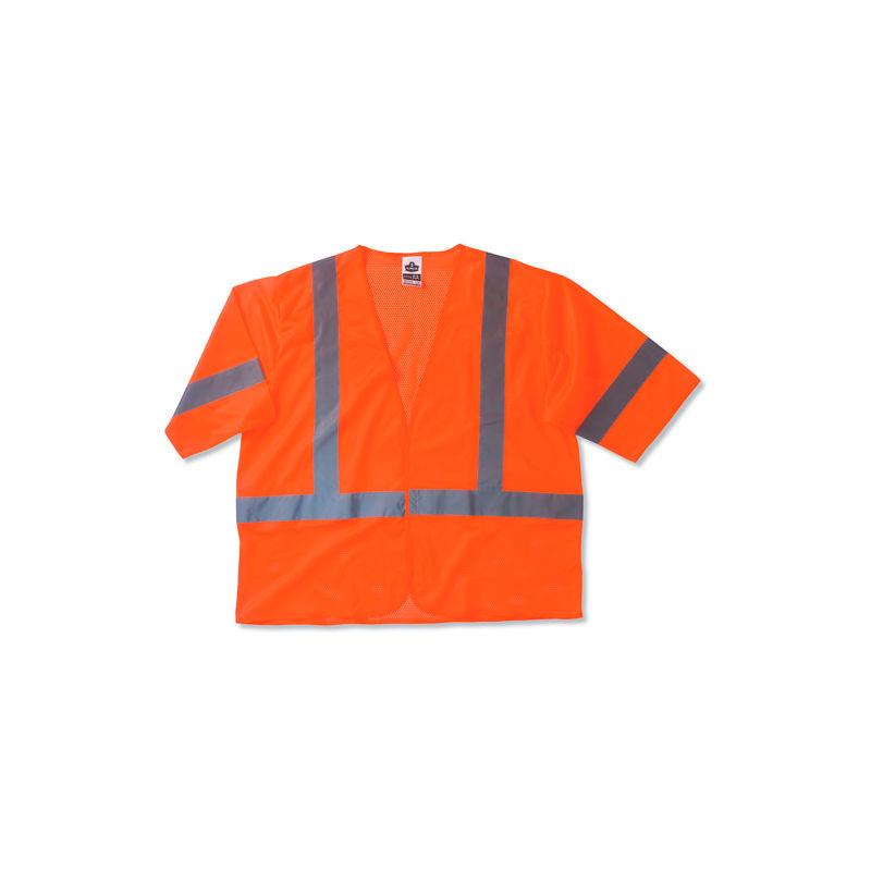 Ergodyne GloWear 8310HL ANSI Class 3 Economy High Vis Reflective Safey Vest 