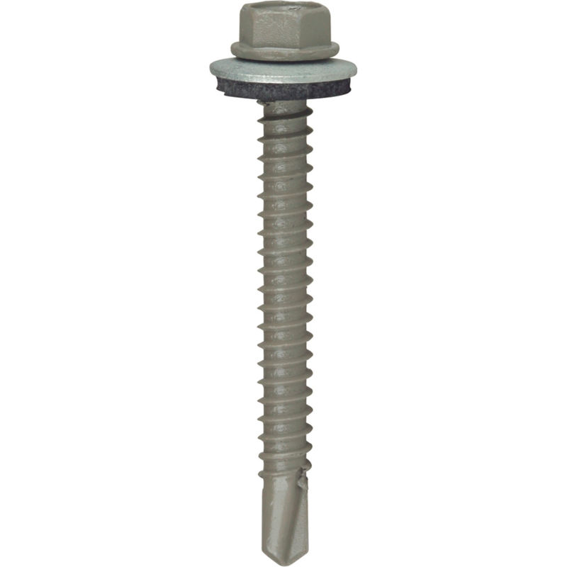 ITW Brands 50Pk #12X2" Roof Screw 21416 Self Drilling Screws Hex Head 