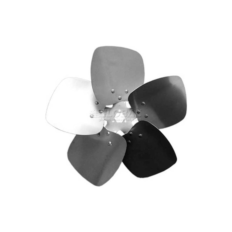 Five Wing Condenser Fan Blade Aluminum Interchangeable Hub 16 Dia CCW 27 Pitch Five Wing Condenser Fan Blade Aluminum Interchangeable Hub 16 Dia CCW 27 Pitch