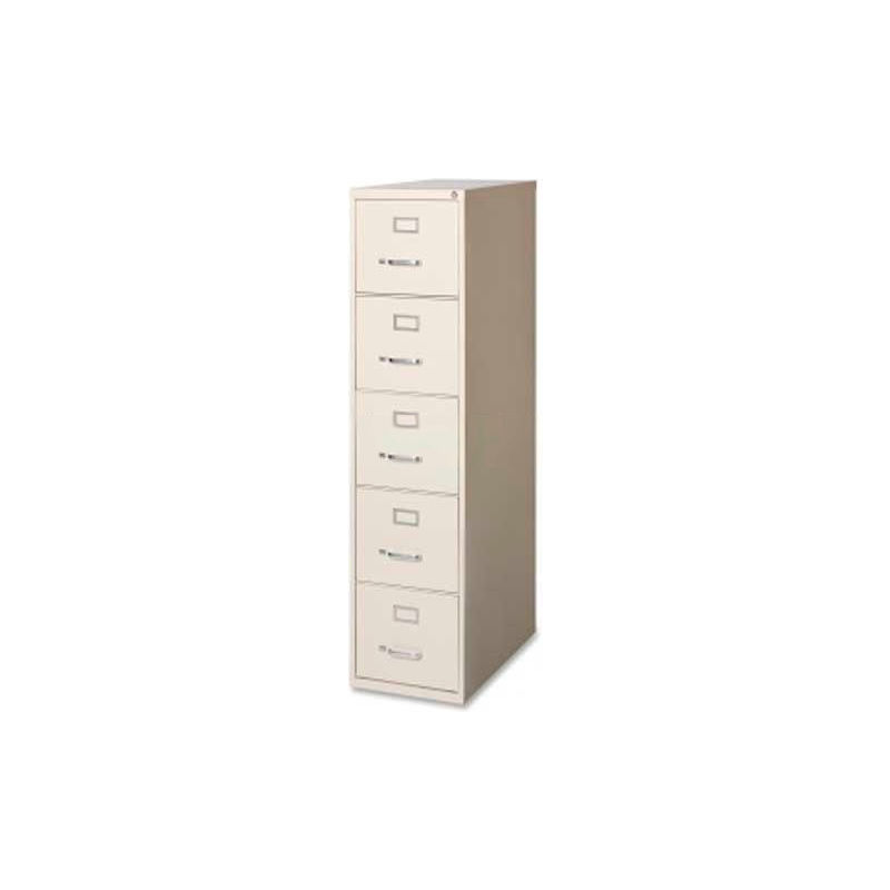 File Cabinets Vertical Lorell Commercial Grade 5 Drawer Vertical File Cabinet Llr88039 15 W X 28 1 2 D X 61 3 8 H Putty B962666 Globalindustrial Com