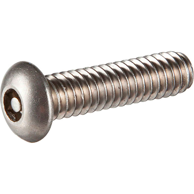 Stainless Steel Button Head Socket Cap Screw 6m x 1.0 x 12m Qty-100 Metric 