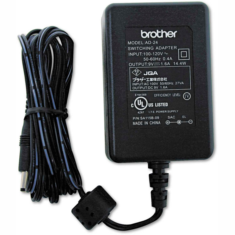 AC Power Adapter for Brother P-touch PT-1290 PT-1890SC Label Makers 