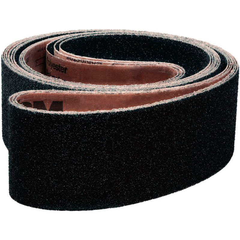 Black VSM 71999 Abrasive Belt 132 Length Coarse Grade 2 Width Pack of 10 Silicon Carbide 36 Grit Cloth Backing