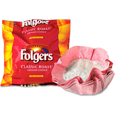 Folgers® Filter Packs Coffee, Regular, 0.9 oz., 40/Carton