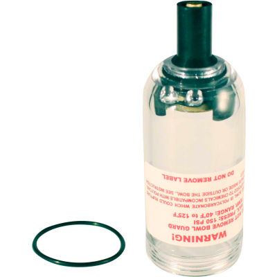 Milton 1152 Mini Filter and Lubricator Bowl Polycarbonate Bowl 1 oz. Capacity