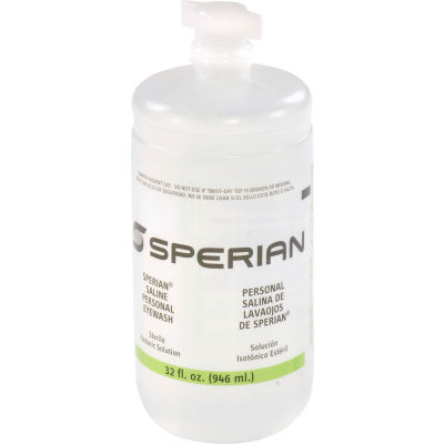Honeywell Emergency Eye/Face Wash, 32 Oz. Refill, 1-Bottle, 32-000455-0000