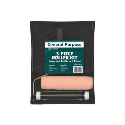 General Purpose 3-Piece Roller Kit 3/8 In. Nap - 118522900 - Pkg Qty 12