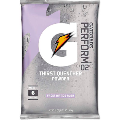 Gatorade® Instant Powder Pouch Riptide Electrolyte Drink - 51 Oz., 14/Carton
