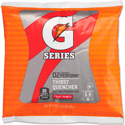 Gatorade® Instant Powder Fruit Punch, 21 oz., 32/Carton
