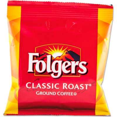 Folgers® Classic Roast Coffee, Regular, 1.5 oz., 42/Carton