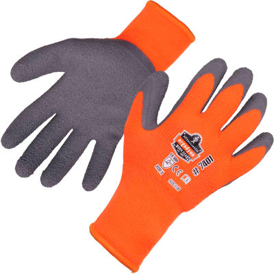 Ergodyne® ProFlex® 7401 Coated Waterproof Winter Work Gloves, Medium, Orange