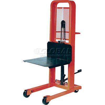 PrestoLifts™ Hydraulic Stacker Lift Truck M152 1000 Lb. with Platform