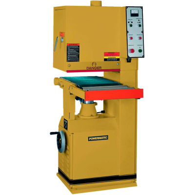 Powermatic Model 1632 5HP 1-Phase 230V Open End Belt Sander W/ 1/4HP 1-Phase Feed Motor