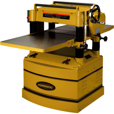 Powermatic 1791316 Model 209HH-3 5HP 3-Phase 230V 20" Planer W/ Byrd Shelix Helical Cutterhead