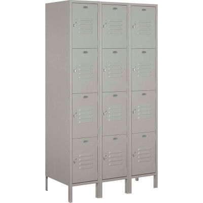 Lockers | Extra Wide | Salsbury Extra Wide Metal Locker 18-54368 - Four ...