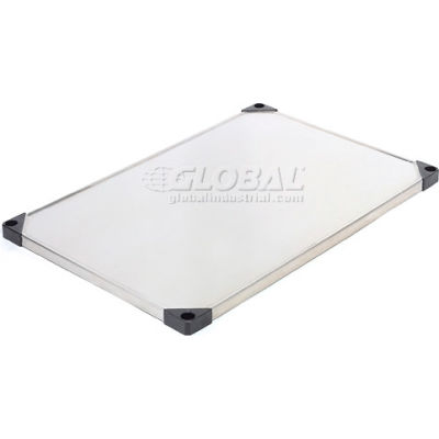 Nexel® S2448SS Stainless Steel Solid Shelf 48"W x 24"D