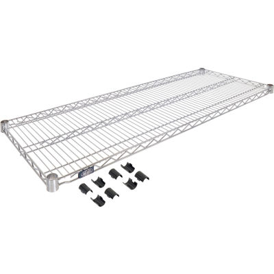 Nexel® S1848C Chrome Wire Shelf 48"W x 18"D