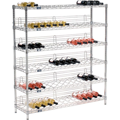 Nexel® AL448C Chrome Ledge 48"L X 4"H for Wire Shelves