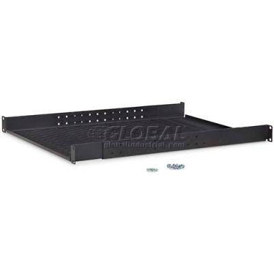 Kendall Howard™ 1U Vented 4-Point Adjustable Shelf