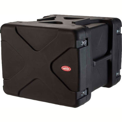 SKB Cases 20" Deep 8U Roto Shock Rack 1SKB-R908U20 Black, Water Resistant