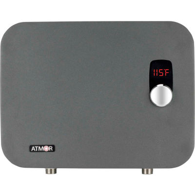 ATMOR ThermoPro 27kW/240-Volt 5.1 GPM Stainless Steel Digital Electric Tankless Water Heater