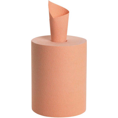 GP Brawny Industrial Orange Premium All Purpose Wiper Bucket Refill, 200 Sheets/Roll, 2 Rolls/Case