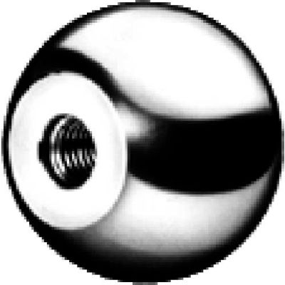J.W. Winco DIN319-ST Steel Ball Knobs W/Blind Bore 50mm Diameter mm Length 20