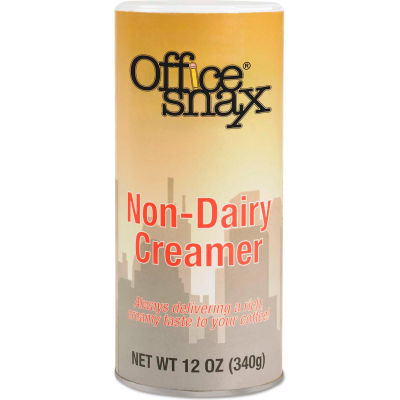 Office Snax® Non-Dairy  Powdered Creamer, Cream, 12 oz.