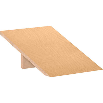 Salsbury Sloping Hood 22251 for 18"D Extra Wide Designer Wood Locker 1 Wide Maple